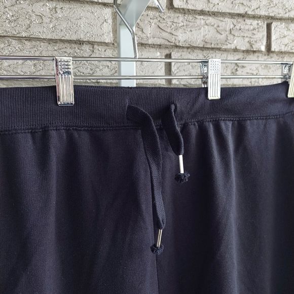 Woman Within Black Pocket Drawstring Sweatpants 26/28 Petite NWOT - Picture 5 of 7